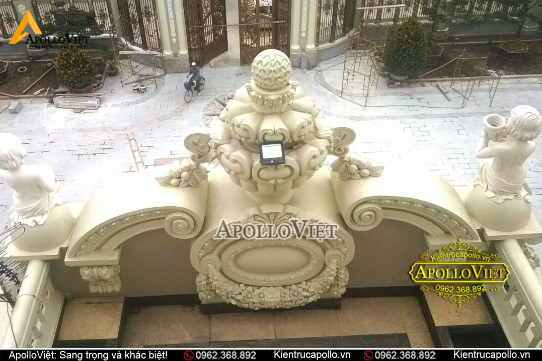 Thi công Đắp vẽ Hoa văn Phào chỉ, Phù điêu Tân cổ điển Đẹp mắt